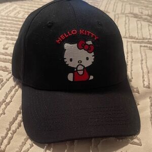 Hello Kitty Black and Red Cap